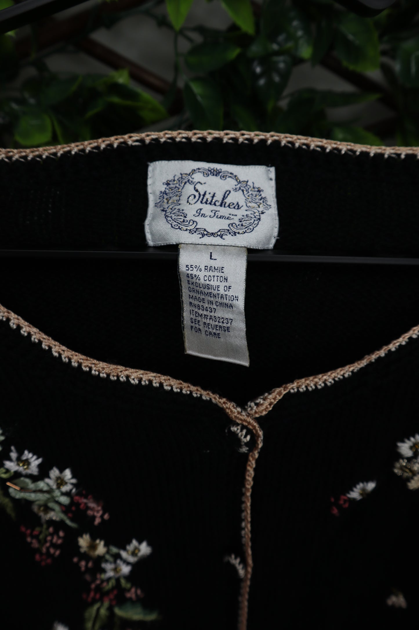 CARDIGAN BORDADO GARDEN
