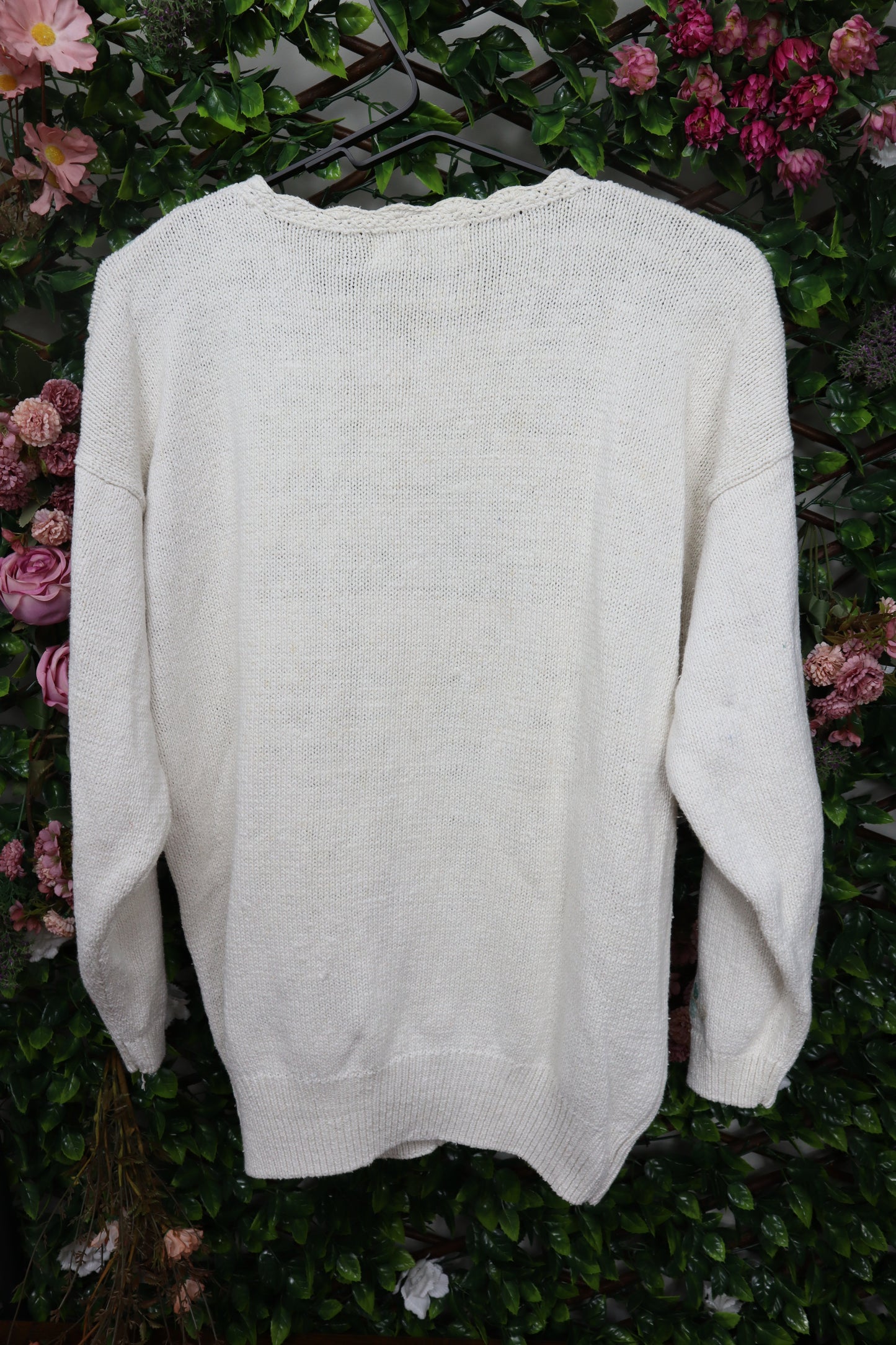 CARDIGAN FLORES CROCHET JULIA