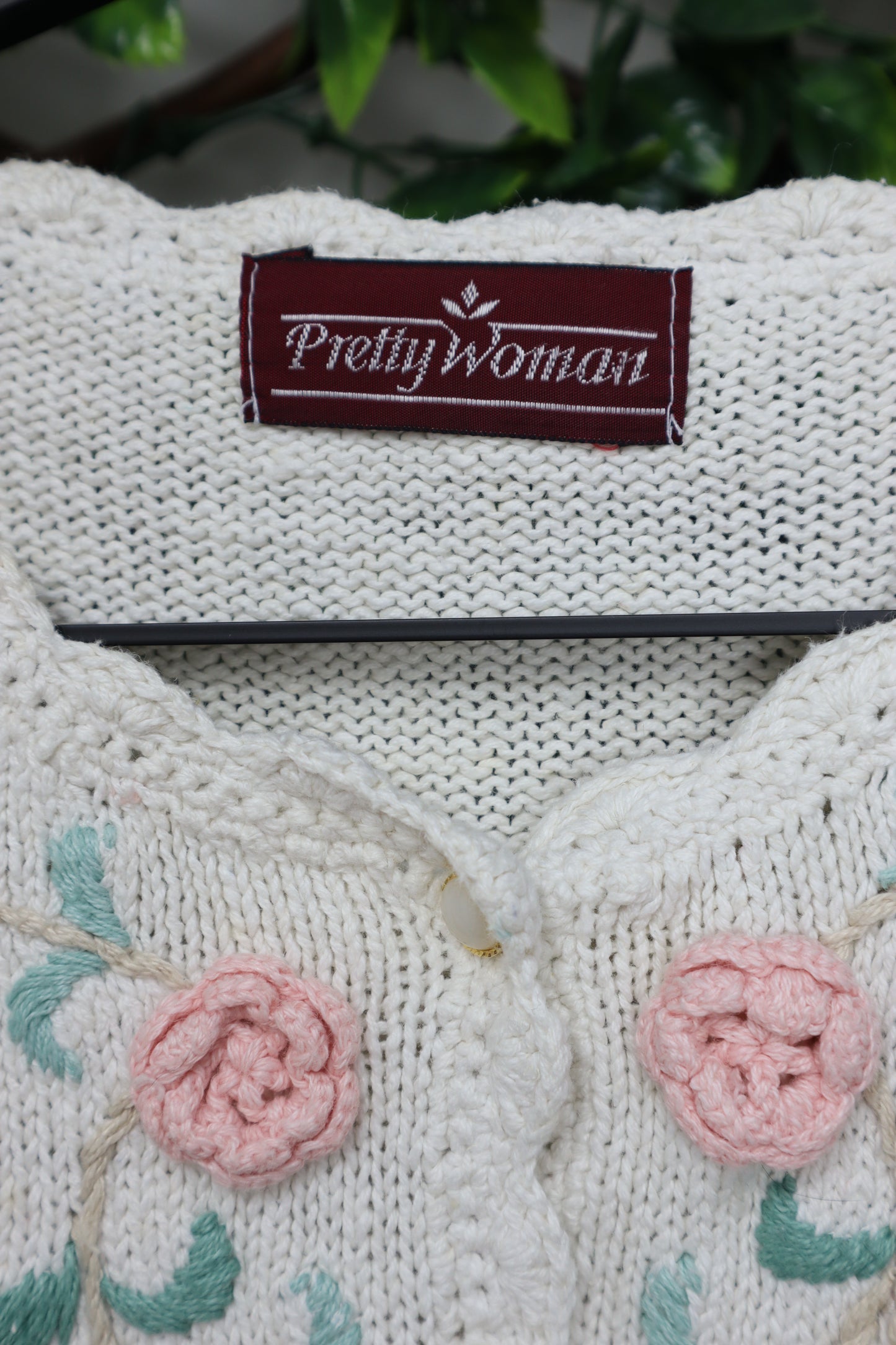 CARDIGAN FLORES CROCHET JULIA
