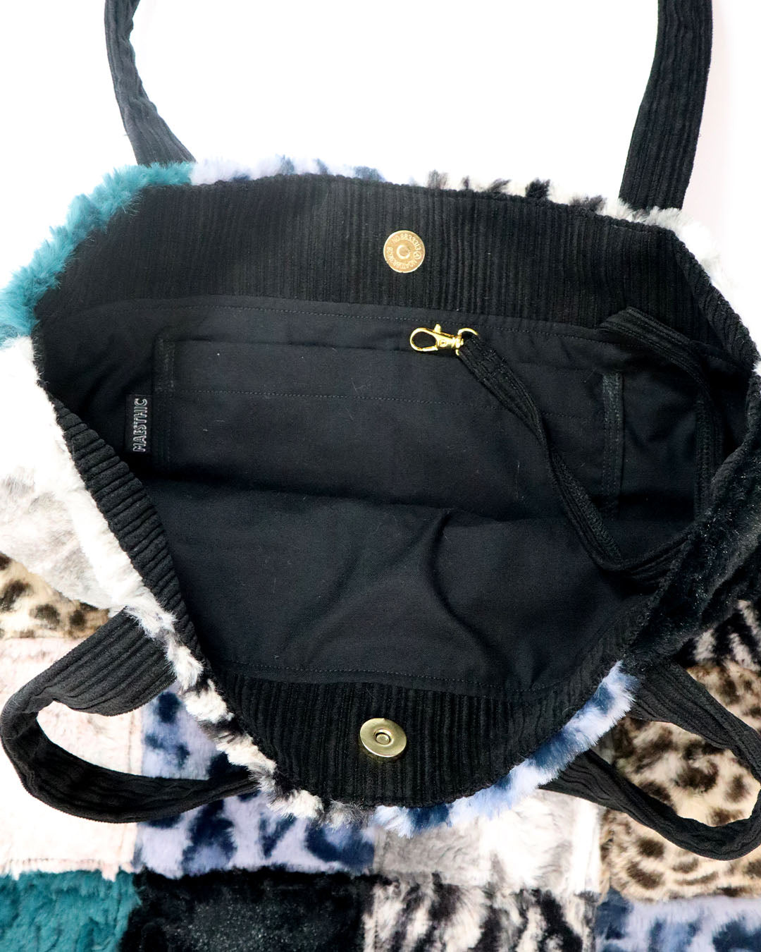 Patchwork Tote Bag + Scrunchie PANDORA