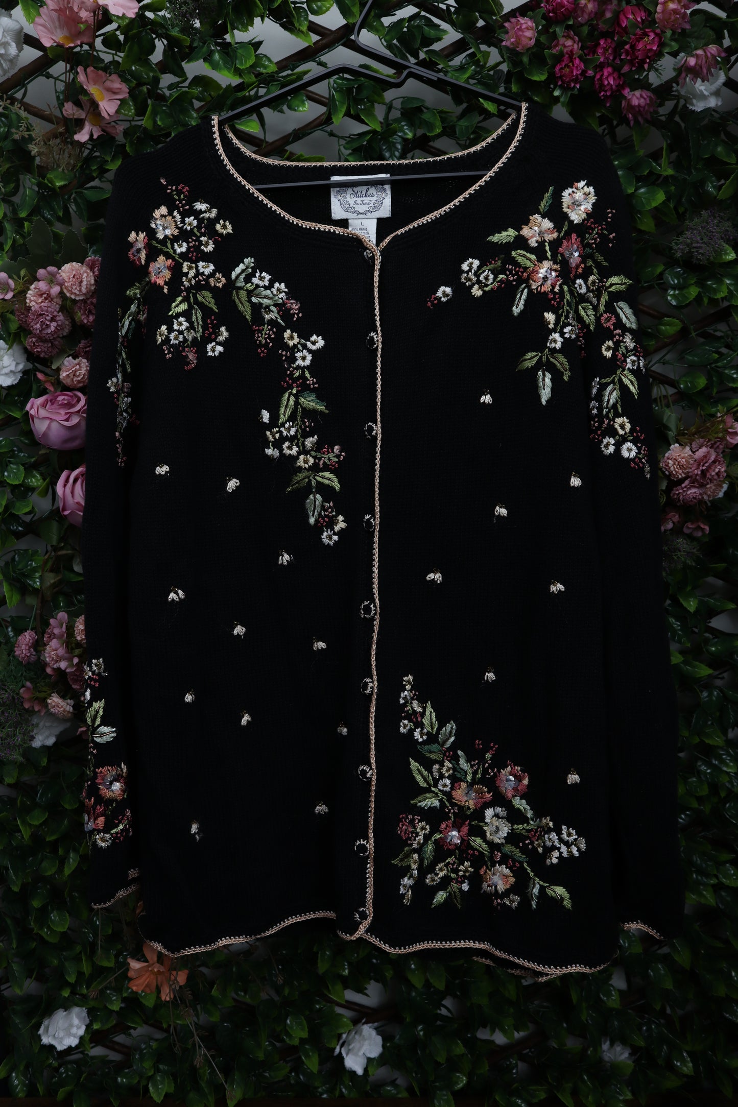 CARDIGAN BORDADO GARDEN