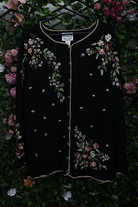 CARDIGAN BORDADO GARDEN